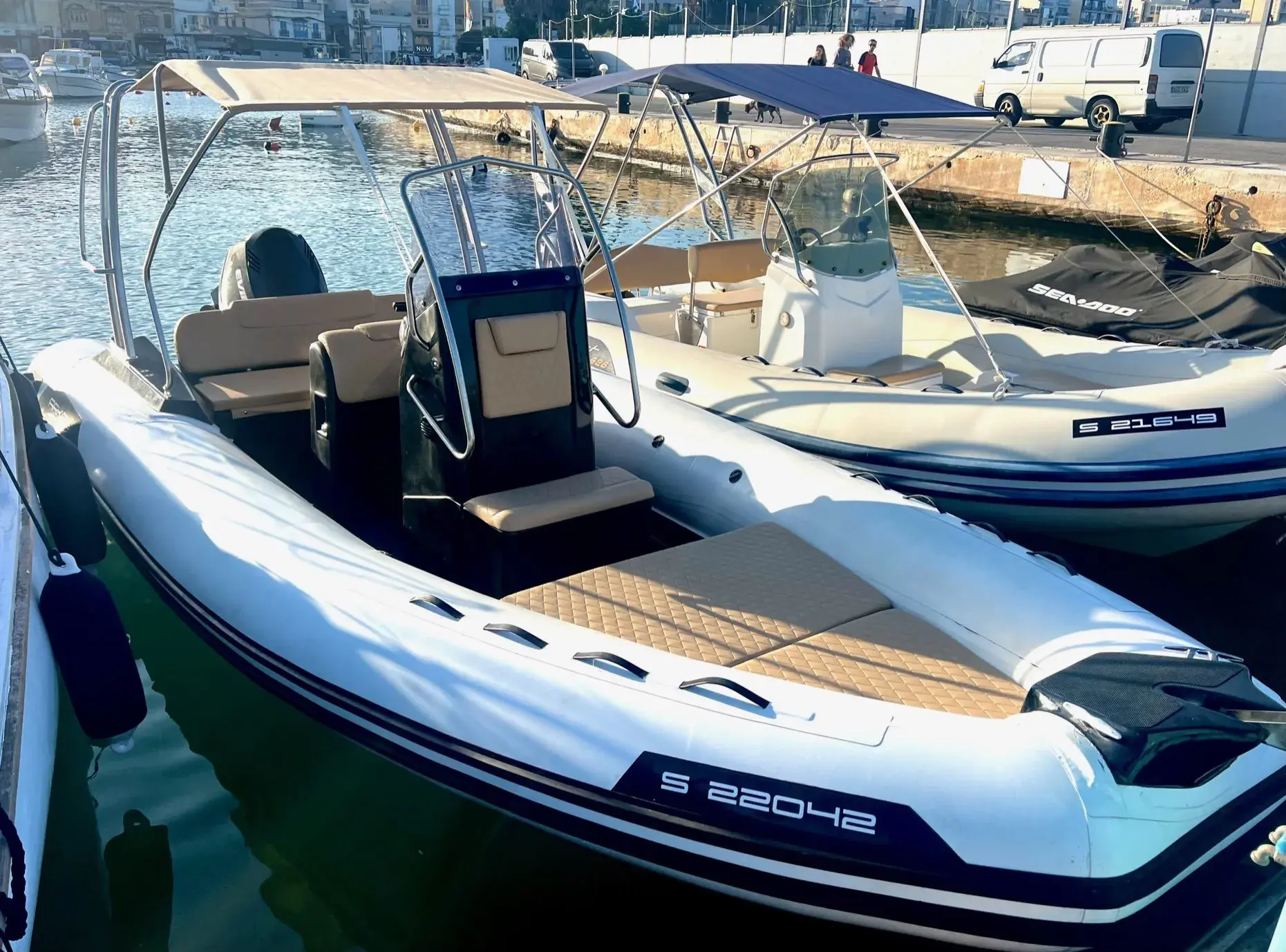 ARKOS 21 150HP, a rib for charter in Malta at Gżira
