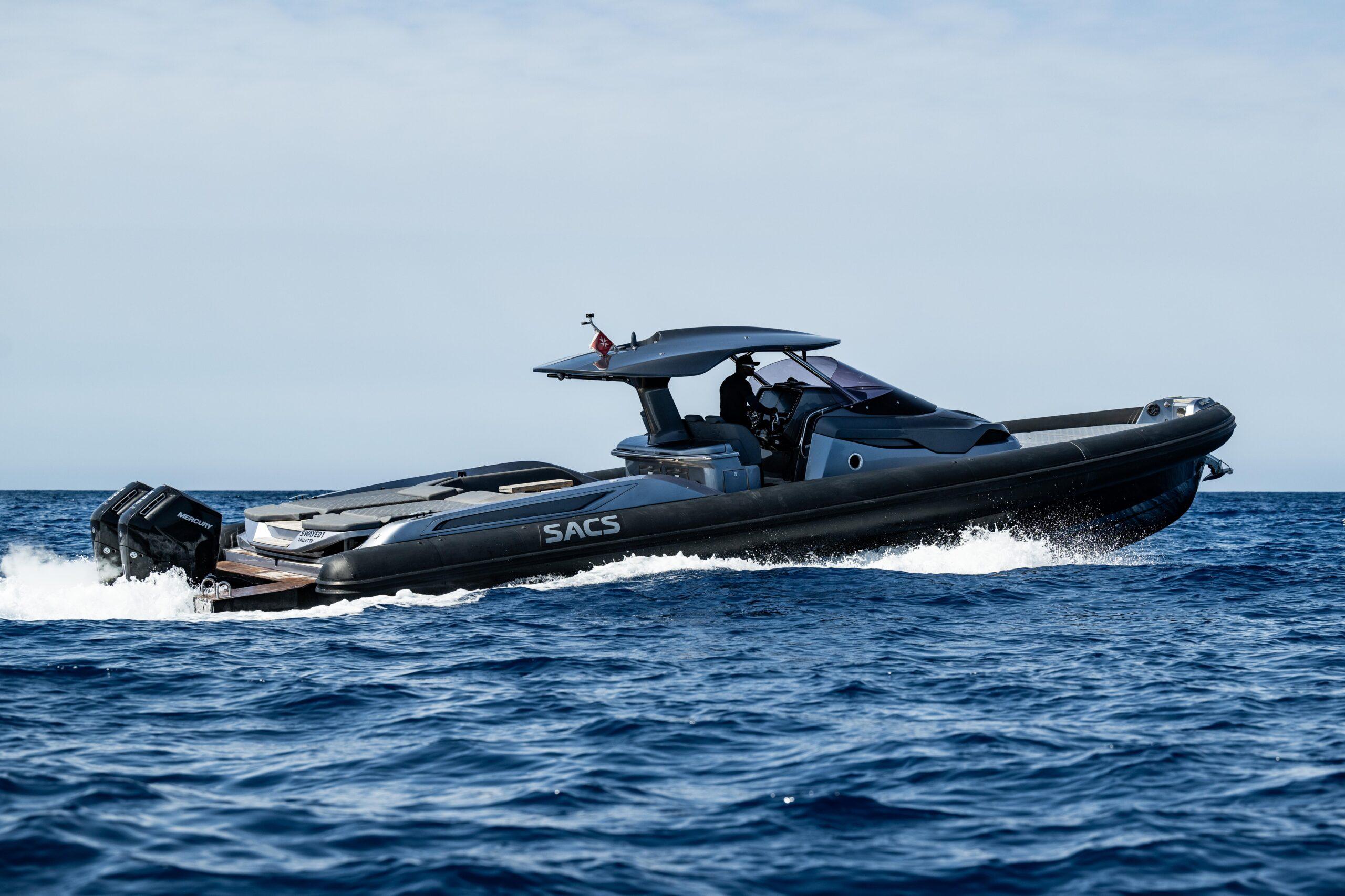 SACS Strider 15 “Swayed”, a rib for charter in Malta at Portomaso