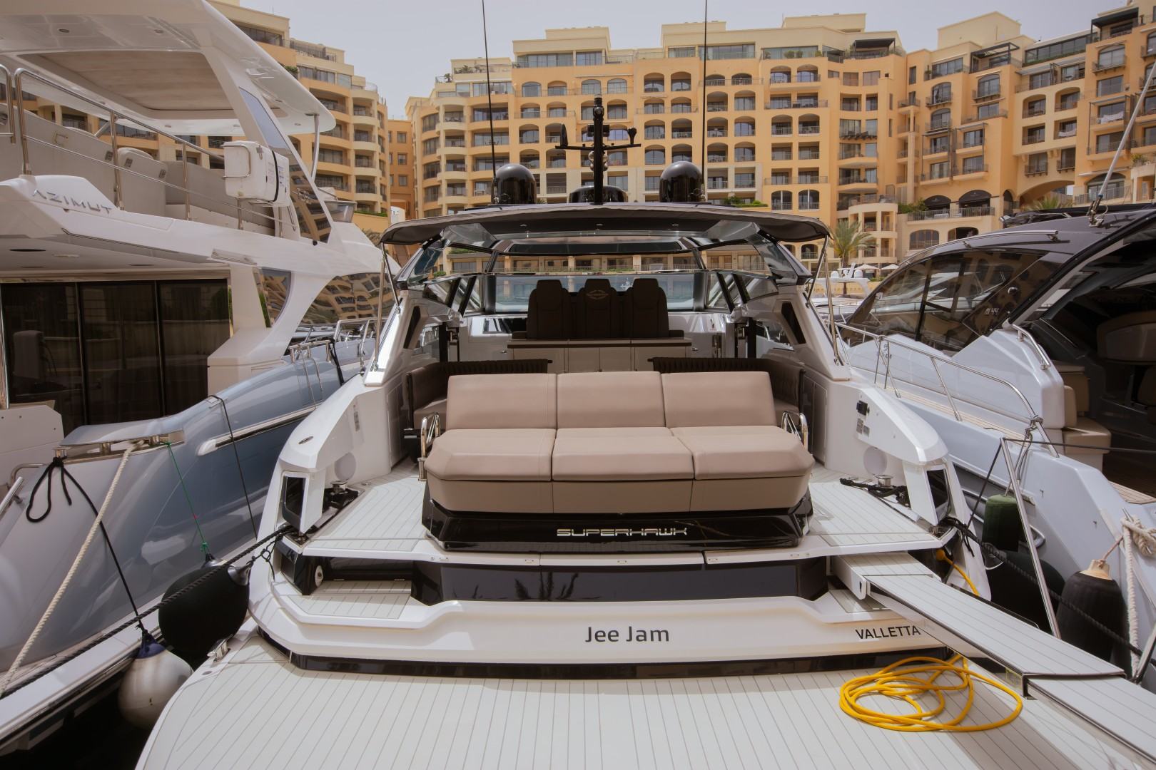 Sunseeker Superhawk 55, 2024, for sale in Malta through Yacht Hub Group